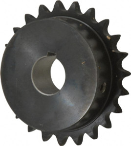 Browning 1/2" Chain Pitch, Chain Size 40, 23 Tooth Finished Bore Sprocket 1" Bore Diam, 3.672" Pitch Diam, 3.94 OD H4023X1 - 78339405