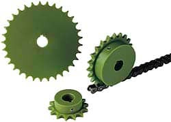 Poly Hi Solidur 1/2" Chain Pitch, Chain Size 40, 16 Tooth Roller Chain Sprocket Sprocket SNFB4016 - 35411644