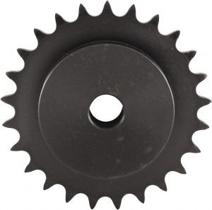 U.S. Tsubaki 3/8" Chain Pitch, Chain Size 35, 27 Tooth Plain Bore Sprocket 1/2" Bore Diam, 3.23" Pitch Diam, 3.43 OD 35B27 - 54198957
