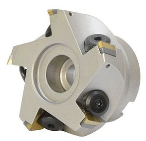 Precise 3" x 1" Bore 90º Square Nickel Coated Indexable Face Mill, 5 Teeth - 2061-3003