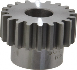 Boston Gear 16 Pitch, 1-1/4" Pitch Diam, 20 Tooth Spur Gear 1/2" Face Width, 1/2" Bore Diam, 0.96" Hub Diam, 14.5° Pressure Angle, Steel NB20B - 36682094 Boston Gear 16 Pitch, 1-1/4" Pitch Diam, 20 Tooth Spur Gear 1/2" Face Width, 1/2" Bore Diam, 0.96" Hub Diam, 14.5° Pressure Angle, Steel NB20B - 36682094