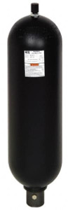 Parker Hannifin 1 Gallon Tank Capacity, Bladder Type Accumulator 226 Cu In Capacity, 17" High BA01B3T01P2 - 09632340