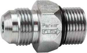 Parker Hannifin 8 GPM 9/16-18 Inlet Steel Hydraulic Control Valve 5,000 psi, 3/4" Wide x 1.47" Long DT-370-MFMO-65 - 54518774