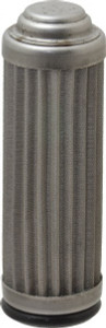 Flow Ezy Filters 74 Micron, 1" Outside Diam, 3.4" Long, Stainless Steel Wire Cloth Media, Filter Element 0.6" Inside Diam, Anodized Aluminum 8504-02 - 91958256