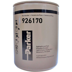 Parker Hannifin 25 Micron, 5.12" Outside Diam, 6.62" Long, Filter Element 1-1/2" Inside Diam, Cellulose, MFE160-25/2 Hycon Part No., SF6710 Satuff 926170 - 97383053