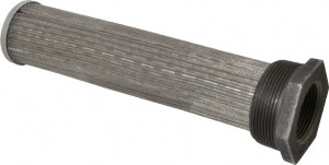 Flow Ezy Filters 60 Mesh, 95 LPM, 25 GPM, 2" Diam, Male/Female Tank Mounted Strainer 2 x 1-1/4 Port NPT, 9.6" Long S25-60 - 91957746