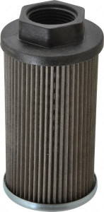 Parker Hannifin 50 LPM, 10 GPM, 2.67" Diam, Suction Strainer with Bypass 1 Port NPT, 5.35" Long 937485 - 80053846