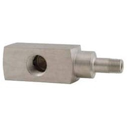 Enerpac 10,000 psi Hydraulic Pressure Gauge Adapter 1/2 NPTF Adaptor Port, 1/4 NPTF Male End, 3/8 NPTF Female End GA4 - 04843884