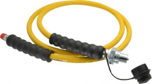 Enerpac 1/4" Inside Diam x 1/4 NPT 6 ft. Hydraulic Pump Hose 10,000 psi, CH-604 Opposite End, Thermoplastic HC7206Q - 04843918