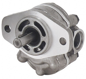 Parker Hannifin 16.7 GPM, 1-5/8-12 UNF-2B SAE Inlet Size, 2,500 RPM, 7/8" Shaft Diam, SAE B Mount, Hydraulic Gear Pump 15.32 GPM at 1,800 RPM, 30.64 GPM at 3,600 RPM, 2,500 psi Max Working Pressure, 1-5/8-12 SAE Port Size 0301571 - 09630906