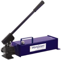 Value Collection 2 Stage 1.594" Piston Diam, 0.82" Stroke Steel Manual Hydraulic Pump 3/8 NPTF Port, 0.14 & 0.81 Cu In/Stroke, 3 Cu In Reservoir, 200 psi First Stage, 10,000 psi Second Stage PS-MH-HPC1-020 - 59754911