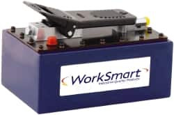 Value Collection 10,000 psi Air-Hydraulic Pump & Jack 460.6 Cu In Oil Capacity, Use with Single Acting Cylinders, Advance, Hold & Retract PS-MH-HPC1-005 - 59754879