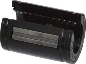 Thomson Industries 1/2" ID, 180 Lb Dynamic Load Capacity, Open Linear Bearing 7/8" OD SUPER8OPN - 35528108
