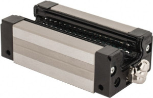 THK 79mm L x 44mm W x 25.4mm H, 36mm Transverse Hole Spcg, 32mm Lateral Hole Spcg, 4 Way SHS Block w/Caged Ball 12mm Overhang, 22.3 Kn Dynamic Capacity, M5x5 Hole, 38.4 kn Static Load Rating, 30" High Assembly SHS20V1SSGKBLOC - 00372458