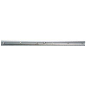 Pacific Bearing 24" OAL x 1-1/8" Overall Width x 1.91" Overall Height Roller Rail System 3-1/2" Between Holes, 847 Lb. Capacity RR18-24 - 36694537
