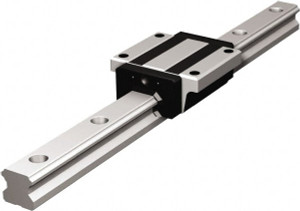 THK 820mm OAL x 20mm Overall Width x 18mm Overall Height 4 Way HSR Rail 60mm Between Holes, 6 x 9-1/2 x 8-1/2mm Hole Size HSR20820LGKRAIL - 85296580