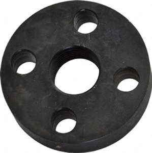 Nook Industries 1.6" Flange OD x 0.41" Thickness Precision Acme Mounting Flange For 3/8-4, 3/8-10 Bars, 4 Mounting Holes, Steel 70160 - 00277459