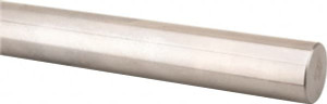 Thomson Industries 25mm Diam, 18" Long, Steel Standard Round Linear Shafting 60-65C Hardness, .9843/.9838 Tolerance QSM 25 L 18 - 36692929