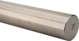 Thomson Industries 1-1/4" Diam, 2 ft. Long, Steel Standard Round Linear Shafting 60-65C Hardness, .9995/.9990 Tolerance QS 1 1/4 L 24 - 35522564
