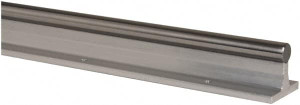 Thomson Industries 1/2" Shaft Diam, 1-1/2" Base Width, Steel Shaft, Aluminum Rail, Round Shaft Assemblies 24" Long, 1/4" Neck Width SRA8L24 - 35523208