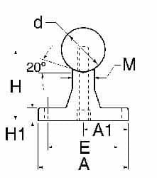 Thomson Industries 16mm Shaft Diam, 48mm Base Width, Steel Shaft, Aluminum Rail, Round Shaft Assemblies 48" Long, 10mm Neck Width SRAM16T1L48 - 36694149