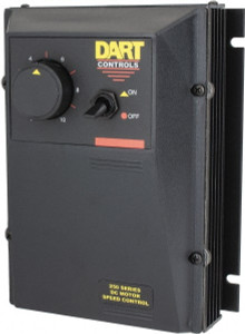 Dart Controls 2 Max hp, 30 Max RPM, Electric AC DC Motor 120, 240 V Input 253G-200E - 35367572