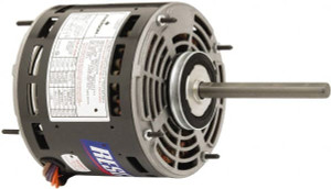 U.S. Motors 1/3 Max hp, 1,075 Max RPM, Permanent Split Cap Electric AC DC Motor 208-230 V Input, Single Phase, 48Y Frame, 1/2" Shaft Diam, Stud Mount, TEAO Enclosure 5462H - 40698201