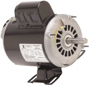 U.S. Motors 1-1/2 Max hp, 1,725 Max RPM, Single Cap Start Electric AC DC Motor 115/208-230 V Input, Single Phase, 56H Frame, 5/8" Shaft Diam, Rigid Base Mount, ODP Enclosure D32C2JH - 74392077