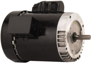 U.S. Motors 1-1/2 Max hp, 3,600 Max RPM, Single Cap Start-Cap Run Electric AC DC Motor 115/208-230 V Input, Single Phase, 56C Frame, 5/8" Shaft Diam, C-Face Mount, TEFC Enclosure T32CA1JCR - 40697831