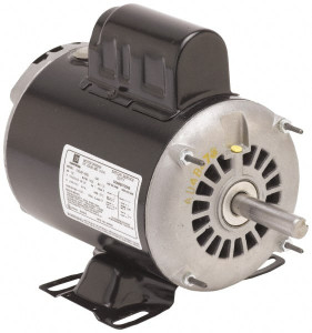 U.S. Motors 2 hp, ODP Enclosure, No Thermal Protection, 1,740 RPM, 115/230 Volt, 60 Hz, Single Phase Permanent Split Capacitor (PSC) Motor Size 213 Frame, Rigid Mount, 1 Speed, Ball Bearings, 24.6/12.3 Full Load Amps D2C2P21Z - 04092516