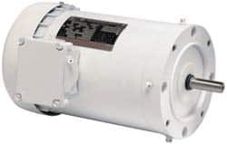 U.S. Motors 1/3 hp, TENV Enclosure, No Thermal Protection, 1,725 RPM, 208-230/460 Volt, 60 Hz, Three Phase Standard Efficient Motor Size 56C Frame, C-Face Mount, 1 Speed, Ball Bearings, 1.3-1.2/0.6 Full Load Amps, Reversible WD13S2ACR - 04177499