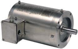 U.S. Motors 1/2 hp, TEFC Enclosure, No Thermal Protection, 1,755 RPM, 208-230/460 Volt, 60 Hz, Three Phase Energy Efficient Motor Size 56C Frame, C-Face Mount, 1 Speed, Ball Bearings, 1.8-1.9/1 Full Load Amps, Reversible WDS12S2ACR - 04090288