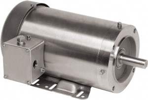 U.S. Motors 2 hp, TEFC/C-Face with Base Enclosure, No Thermal Protection, 1,750 RPM, 208-230/460 Volt, 60 Hz, Three Phase Premium Efficient Motor Size 145 Frame, C-Face with Base Mount, 1 Speed, Double Sealed Ball Bearings WDS2P2AC - 77655199