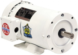 U.S. Motors 7-1/2 hp, TEFC Enclosure, No Thermal Protection, 1765, 1450 RPM, 208-230/460 & 190/380 Volt, 60/50 Hz, Three Phase Premium Efficient Motor Size 213 Frame, Horizontal-Footed Mount, 1 Speed, Double Sealed Ball Bearings WD7P2D - 86090032