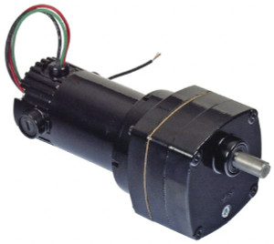 Bison Gear 90 VDC, 20 RPM, 95.5:1 Gear Ratio, Parallel Gearmotor 100 Torque, 1/20 hp, TENV Enclosure 011-190-0096 - 93804482