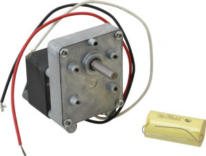 Made in USA 115 Volt, 25 RPM, 136:1 Gear Ratio, CM Reversible Gearmotor 30 Torque 3707 - 36690766
