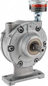 Gast 3/4 hp Counterclockwise Foot Air Actuated Motor 3,000 Max RPM, 1.13" Shaft Length, 4.94" OAL, 1/2" Shaft Diam 2AM-FCC-1 - 35364371