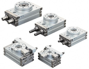 SMC Pneumatics 65mm Table Diam x 21mm Piston Diam Rotary Actuator Table 14 to 145 psi, 44.06 LBF Radial Load, 44.29 LBS Thrust Load Up, 81.6 LBS Thrust Load Down, 1/8" NPT Port, 127mm Long x 70mm Wide x 40mm High MSQB30A-XN - 05445531