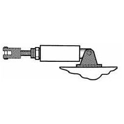 ARO Fluid Management Air Cylinder Rod Clevis For 4" Air Cylinders, Use with ARO Economair Cylinders 115909 - 35447838