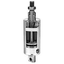 ARO Fluid Management 5" Stroke x 3" Bore Double Acting Air Cylinder 3/8 Port, 3/4-10 Rod Thread 2430-1009-050 - 35447432