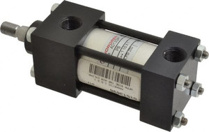 Norgren 1" Stroke x 1-1/2" Bore Single Acting Air Cylinder 3/8 Port, 7/16-20 Rod Thread, 250 Max psi, -20 to 200°F A0133A1PS-1.5X1 - 01513696