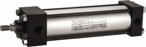 Norgren 6" Stroke x 2" Bore Single Acting Air Cylinder 3/8 Port, 7/16-20 Rod Thread, 250 Max psi, -20 to 200°F A0133A1PS-2X6 - 01513829