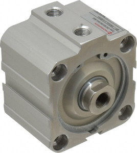 Norgren 1/2" Stroke x 2" Bore Double Acting Air Cylinder 1/8 Port, 3/8-24 Rod Thread, 145 Max psi, 23 to 176°F DC/92050/M/.5 - 01513118