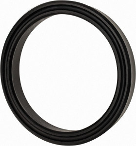 Value Collection 2" Inside Diam x 2-3/8" Outside Diam Lip Seal Type B 3/8" High, Polyurethane L18702000375B - 59509638