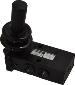 Norgren 1/4" Inlet Lever Actuator Packed Spool Manual Air Valve 0.98 CV Rating 03063822 - 87824025