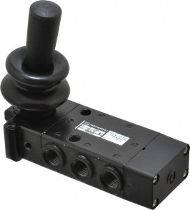 Norgren 1/4" Inlet Lever Actuator Packed Spool Manual Air Valve 0.98 CV Rating X3067822 - 87824041