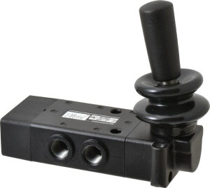 Norgren 1/4" Inlet Lever Actuator Packed Spool Manual Air Valve 0.98 CV Rating X3067722 - 87824058