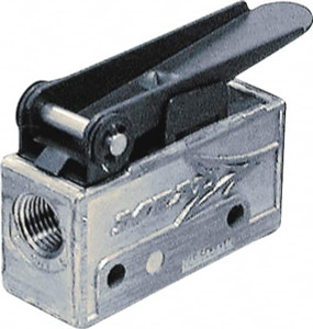 Bimba-Mead Fluid Dynamics 0.11 CV Rate, 3 Way Pilot Air Valve Cross Roller Actuator MV-30 - 01692631