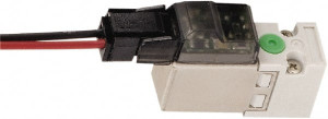 ARO Fluid Management Solenoid Actuator, Spring Return, 2 Position, Body Ported Solenoid Air Valve 110 VAC Input, 0.01 CV, 3 Way, 100 psi, 122° Max Temp, 44° Min Temp TN15M5S-120-H - 31810245