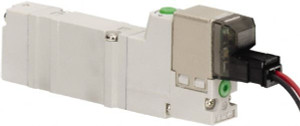 ARO Fluid Management Solenoid Actuator, Spring Return, 2 Position, Body Ported Solenoid Air Valve 110 VAC Input, 0.2 CV, 4 Way, 100 psi, 122° Max Temp, 44° Min Temp TN1210S-120-H - 31810302